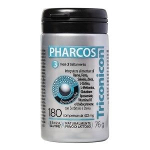 Triconicon Pharcos 180 compresse - integratore in compresse per benessere di pelle e annessi cutanei