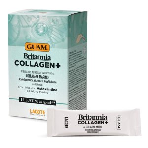 Guam Britannia Collagen+ Integratore di Collagene Marino 14 Bustine