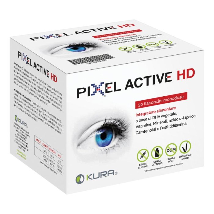 Pixel Active integratore alimentare per la vista affaticata e protezione oculare 30 flaconcini