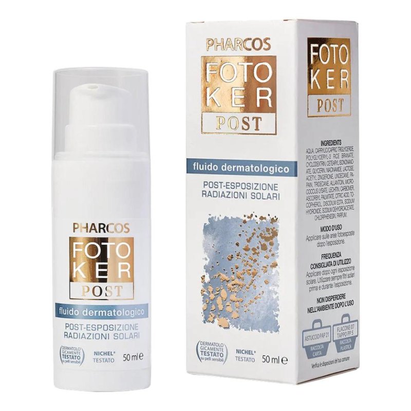  Fotoker post - fluido dermatologico per il recupero della pelle dopo lesposizione al sole 50 ml