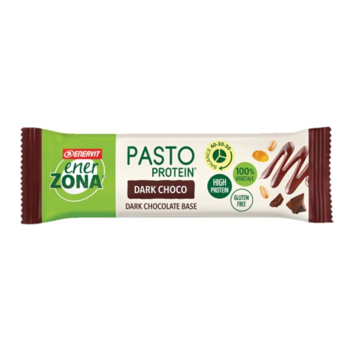 Enerzona Pasto Protein Dark Choco Barretta 55g