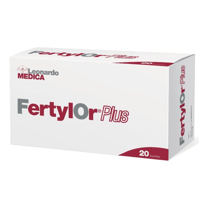 Fertylor Plus 20 Bustine Integratore Alimentare per Fertilità Maschile con Antiossidanti e Vitamine