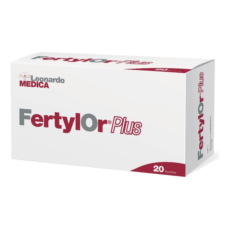 Fertylor Plus 20 Bustine Integratore Alimentare per Fertilità Maschile con Antiossidanti e Vitamine