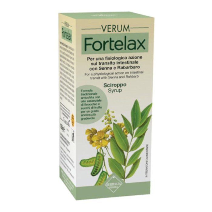 Verum Fortelax Sciroppo Integratore Transito Intestinale, 126g