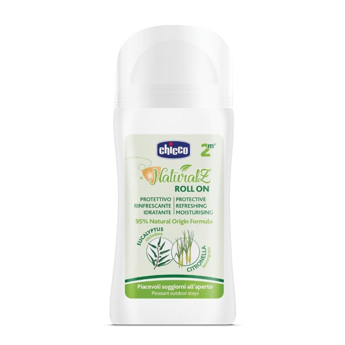 Chicco Roll-On Naturalz Antizanzare Protettivo&Rinfrescante 60ml 2Anni+
