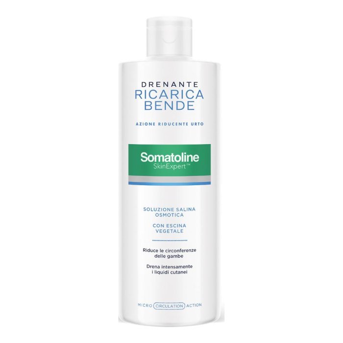 Somatoline Skin Expert Bende Snellenti Drenanti Kit Ricarica 420ml