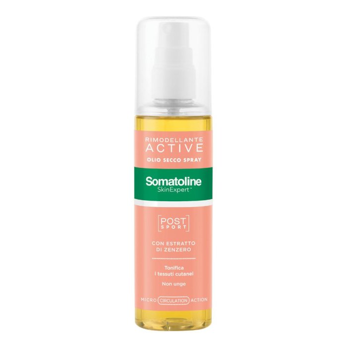 Somatoline Skin Expert Olio Secco Spray Post Sport Rimodellante 125ml