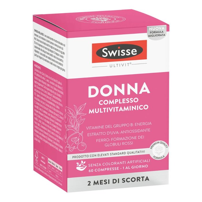 Swisse multivitaminico donna 60 compresse