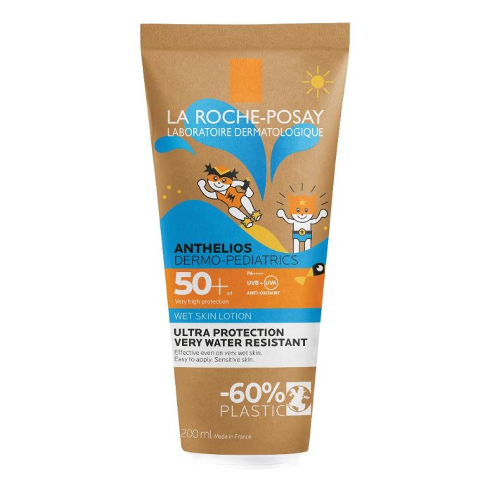La Roche Posay Anthelios Gel Pelle Bagnata Bambino 50+ 200ml