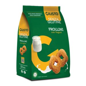 Giusto senza glutine frollini yogurt 250 g - biscotti frollini allo yogurt senza glutine