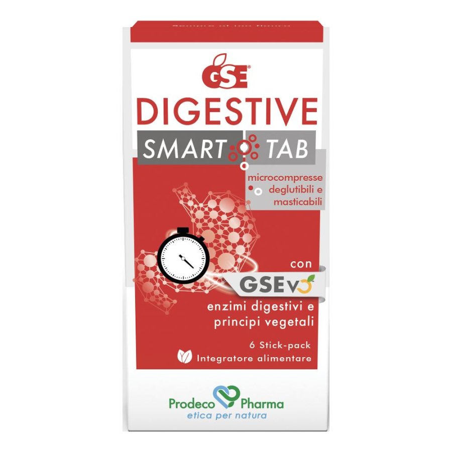 GSE Stomach - Digestive Smart Tab Integratore Funzionalità Digestiva 6 Stick Pack
