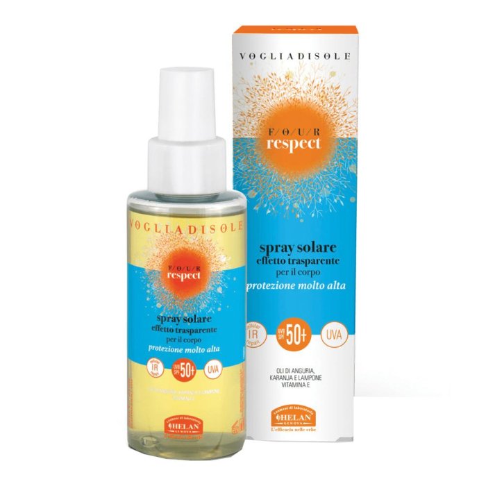 HELAN SPRAY SOLARE TRASP SPF50
