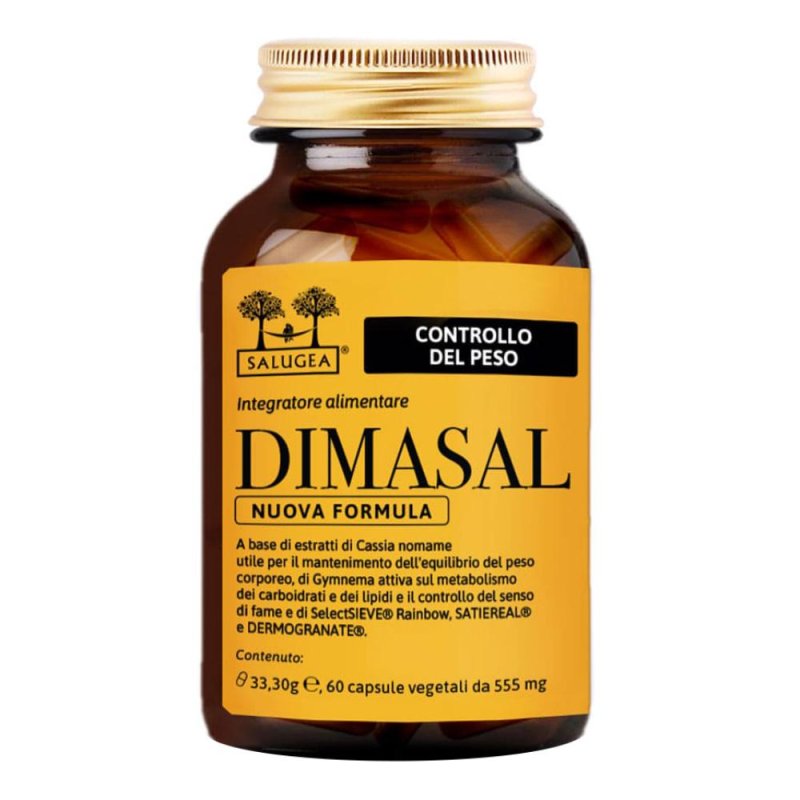 Salugea Dimasal Nuova Formula Integratore Controllo del Peso 60 Capsule Vegetali