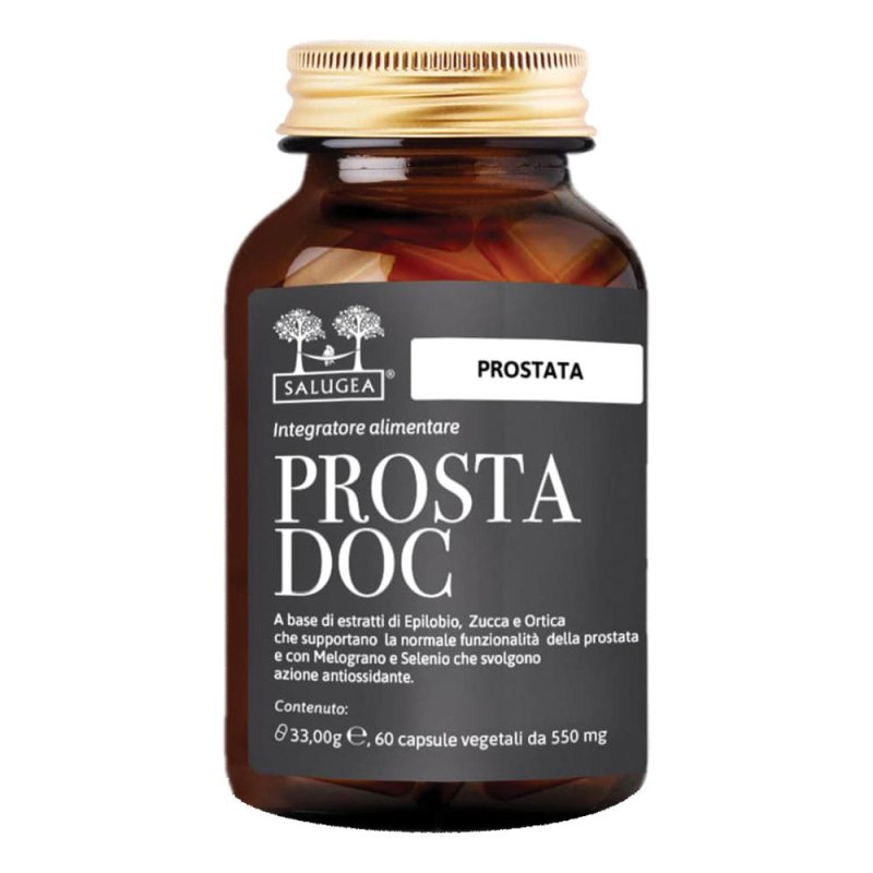 Salugea Prostadoc Integratore Naturale per la Prostata e le Vie Urinarie 60 Capsule Vegetali
