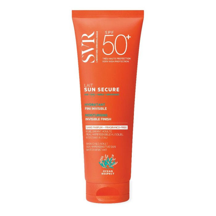 SVR Sun Secure Latte Solare SPF 50+ Protezione Molto Alta per Pelli Sensibili 250 ml