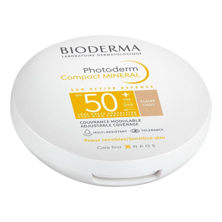Bioderma Photoderm - Compact Mineral Protezione Colorata SPF50+ Clair 10g
