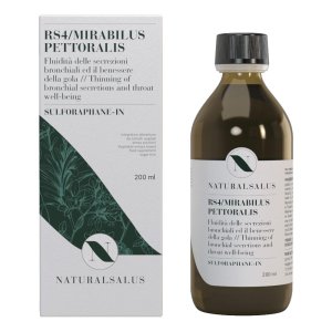 Mirabilus Pettoralis Naturalsalus Sciroppo 200 ml – Integratore Naturale per il Benessere delle Vie Respiratorie e della Gola