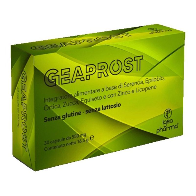 Geaprost 30 Capsule - Integratore per la Prostata e la Salute Urinaria 