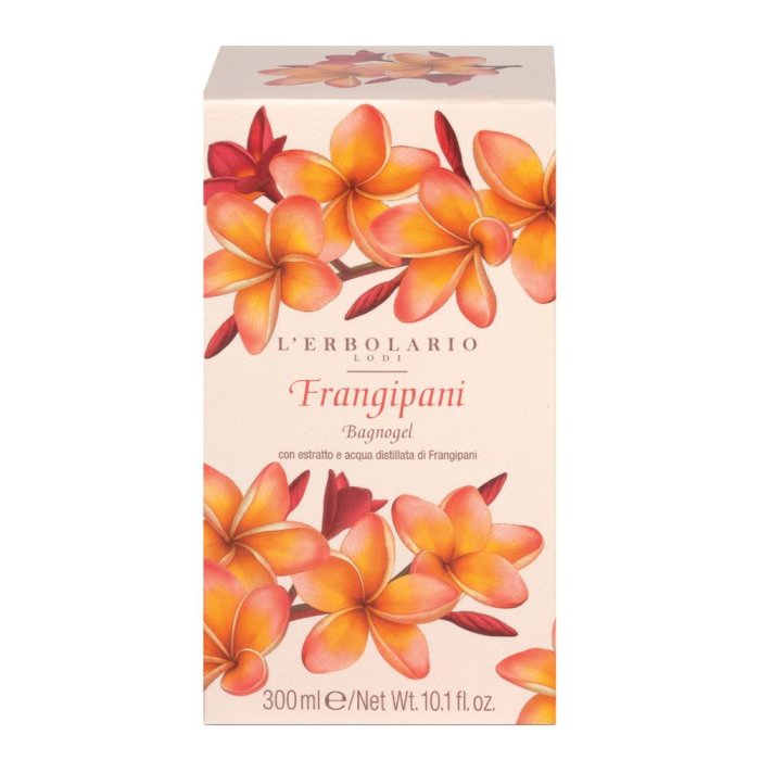 Frangipani bagnogel 300 ml - bagnoschiuma profumato al frangipani