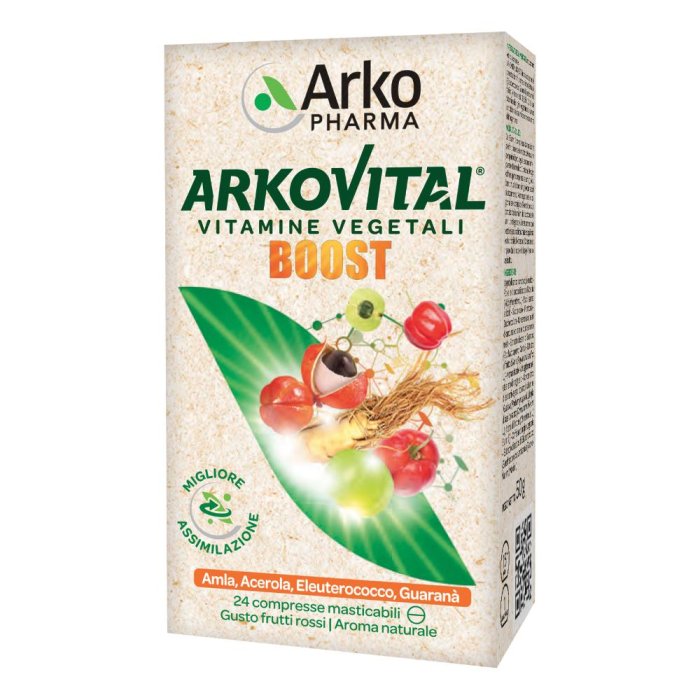 ArkoPharma Arkovital Boost Integratore Alimentare 24 Compresse