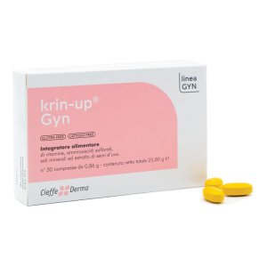 Krin Up Gyn integratore capelli donna 30 compresse rinforzante anticaduta
