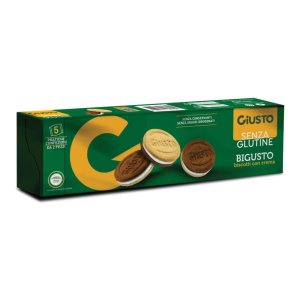 Giusto Senza Glutine Biscotto Con Crema Bigusto 130g