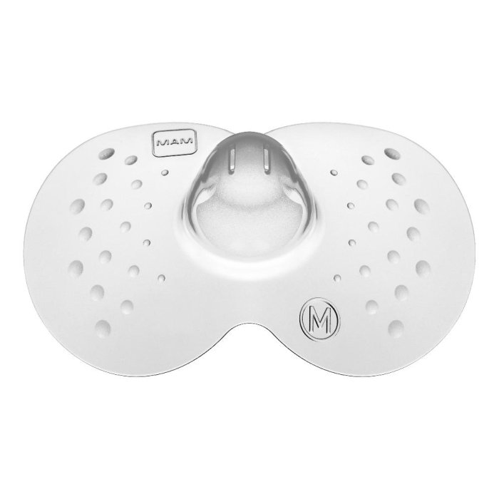 MAM paracapezzoli taglia M - paracapezzoli in silicone per allattamento