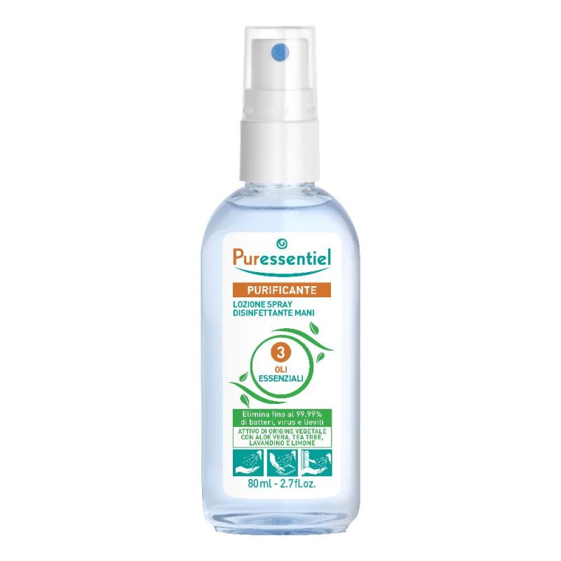 Puressentiel Lozione Disinfettante Igienizzante Mani 80 ml