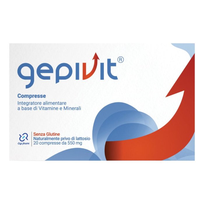Gepivit Integratore Alimentare 20 Compresse per Benessere del Fegato e Metabolismo Energetico