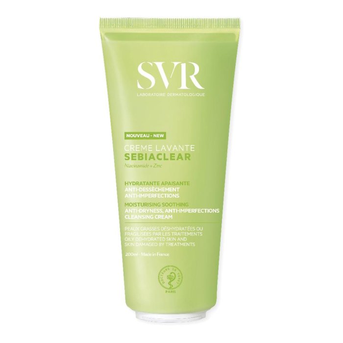 SVR Sebiaclear - Creme Lavante Detergente Purificante Anti-imperfezioni 200 ml