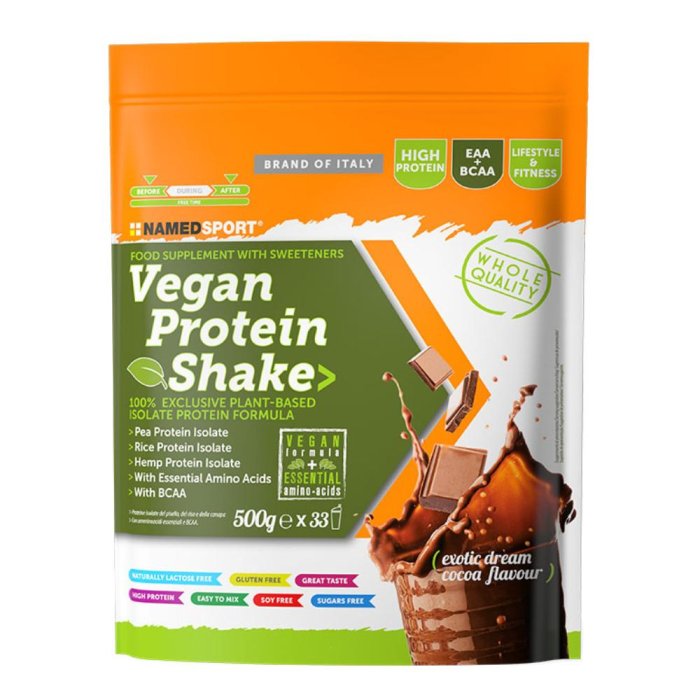 Vegan Protein Shake Exotic Dream - shake proteico vegano gusto esotico