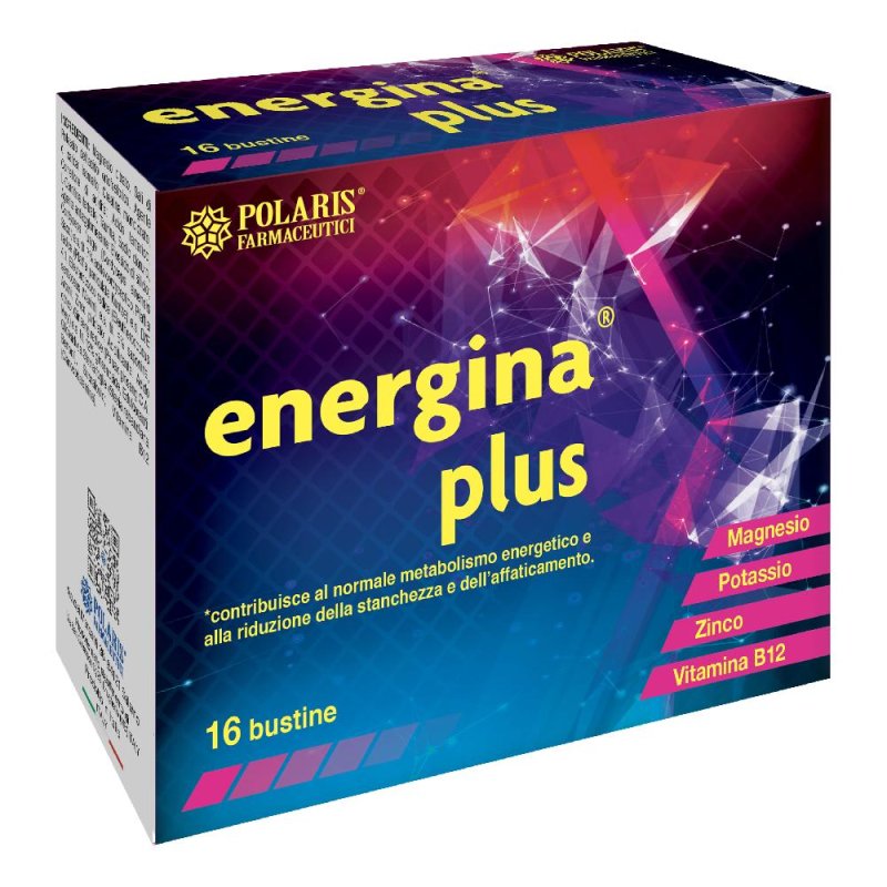 Energina Plus Integratore Energetico Tonico Ricostituente 30 Bustine Orali