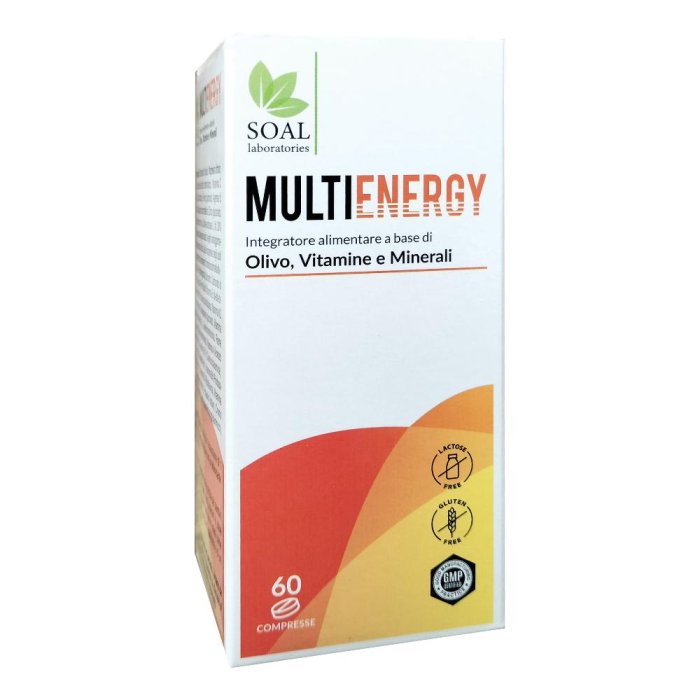 Multienergy 60 compresse - multivitaminico energizzante con vitamine e minerali