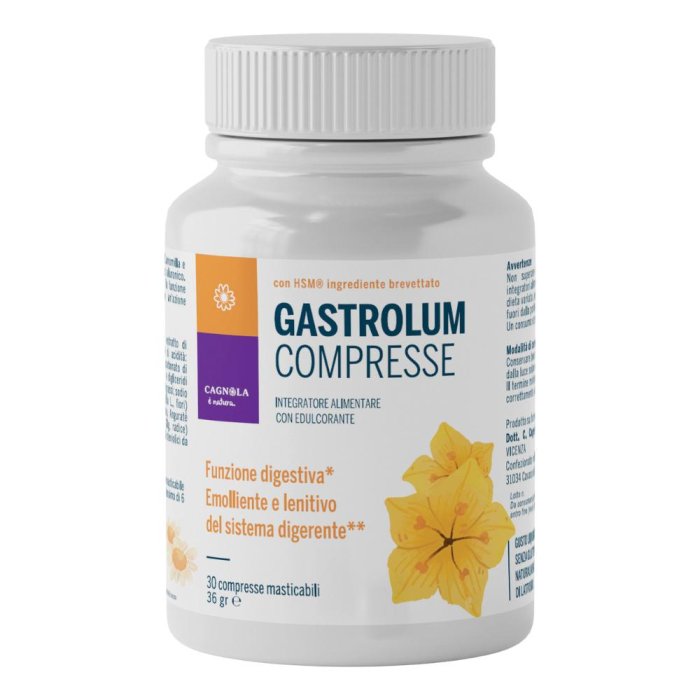 Gastrolum 30 compresse - integratore per acidita e benessere gastrico