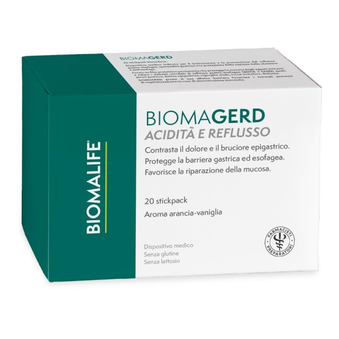 Biomagerd 20 stick pack - integratore per reflusso gastroesofageo
