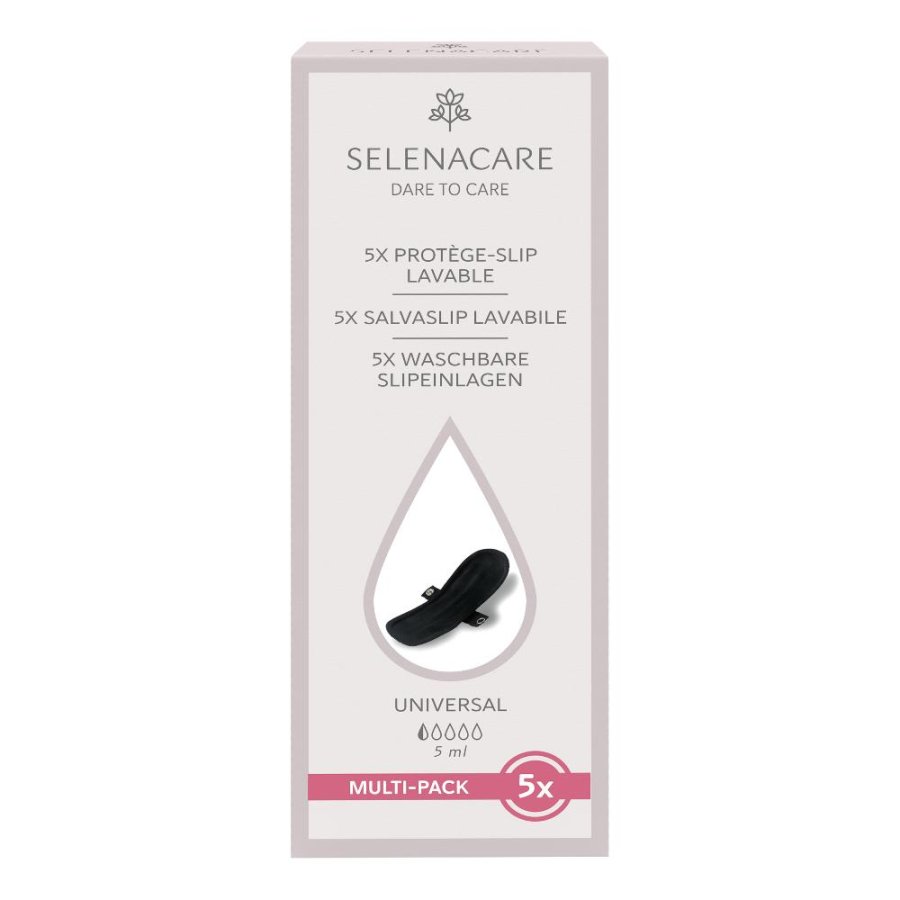 SELENACARE S-Slip Lav.Nero 5pz
