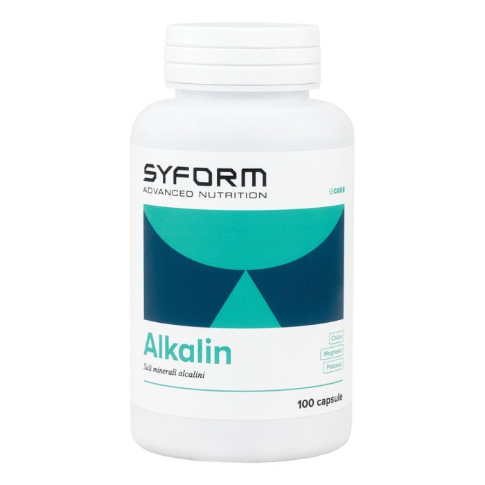 Alkalin 100 capsule - integratore alcalinizzante con sali minerali