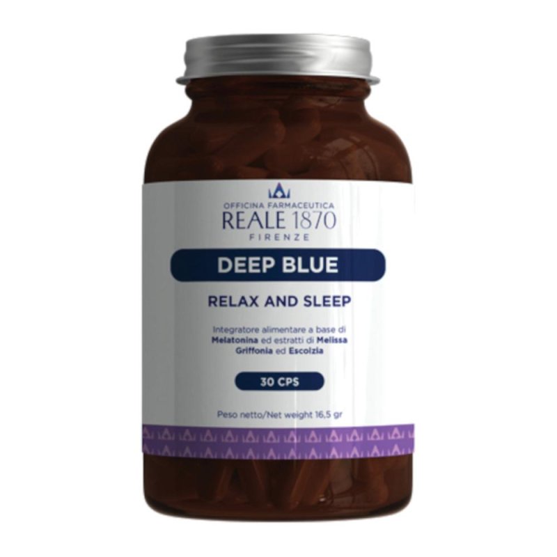 Deep Blue Reale 1870 Integratore Alimentare in Capsule 30 Pezzi