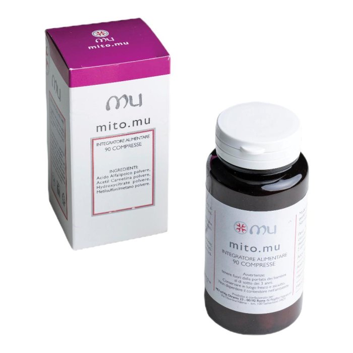 Aruba MitoMu 90 Compresse Integratore Alimentare Antiossidante per Energia Cellulare e Riduzione di Stanchezza Fisica e Mentale