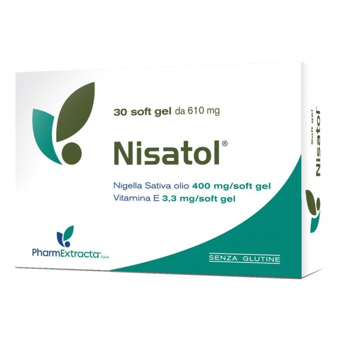 Nisatol Integratore in Soft Gel 30 Capsule – Benessere dell’Organismo e Supporto Energetico