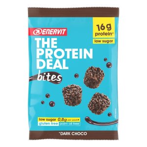 THE PROTEIN DEAL Bites Barrette Proteiche Snack 53g Ricche di Proteine Ideali per Spuntino Fitness e Post Allenamento