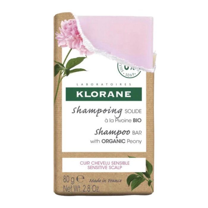 Klorane Shampoo Solido Lenitivo Peonia Bio 80g