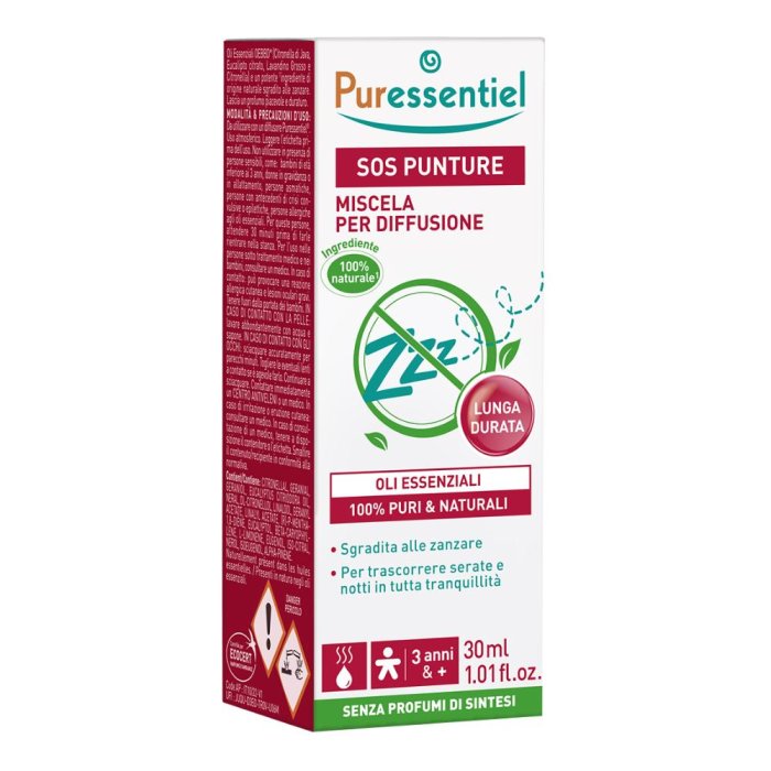 Puressentiel SOS Punture Miscela per Diffusione 30 ml