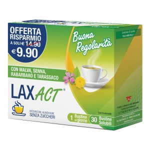 Linea Act Lax Act Bevanda Solubile Integratore Regolarità Intestinale 30 bustine