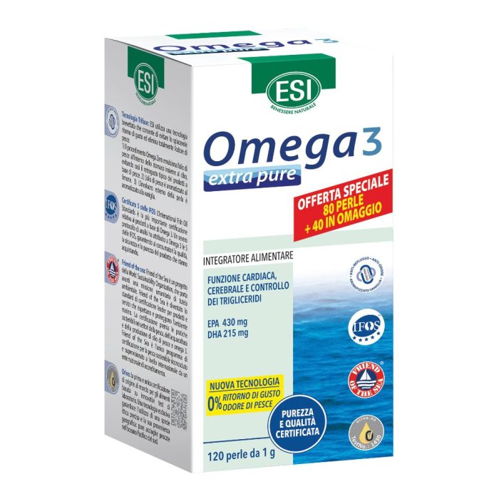 Esi Omega 3 Extra Pure 120 perle 1 g