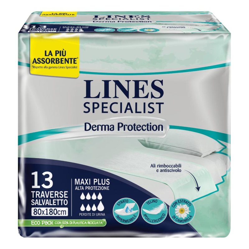LINES DERM TRAV AP 80X180 13PZ LINES DERM TRAV AP 80X180 13PZ