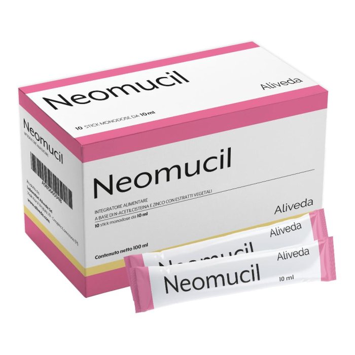 Laboratori Aliveda Neomucil 10 Stick Da 10 Ml