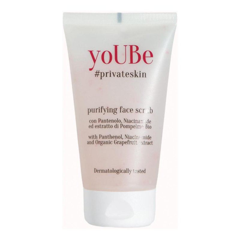 YOUBE A+MORE Scrub Viso Esfoliante Delicato per il Viso Pelle Luminosa e Levigata