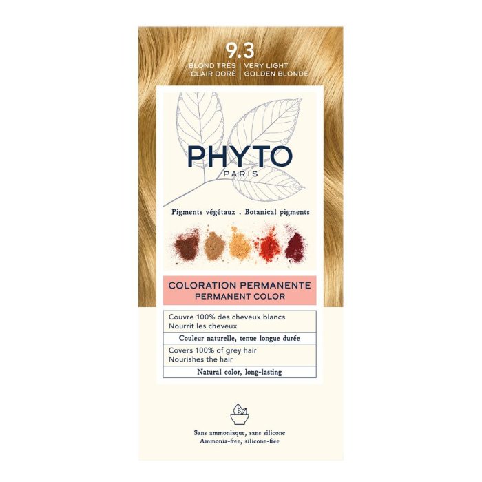 Phyto PhytoColor - Colorazione Permanente Colore 9.3 Biondo Chiarissimo Dorato