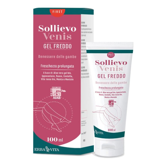 Erba Vita Sollievo Venis Gel Freddo 100ml